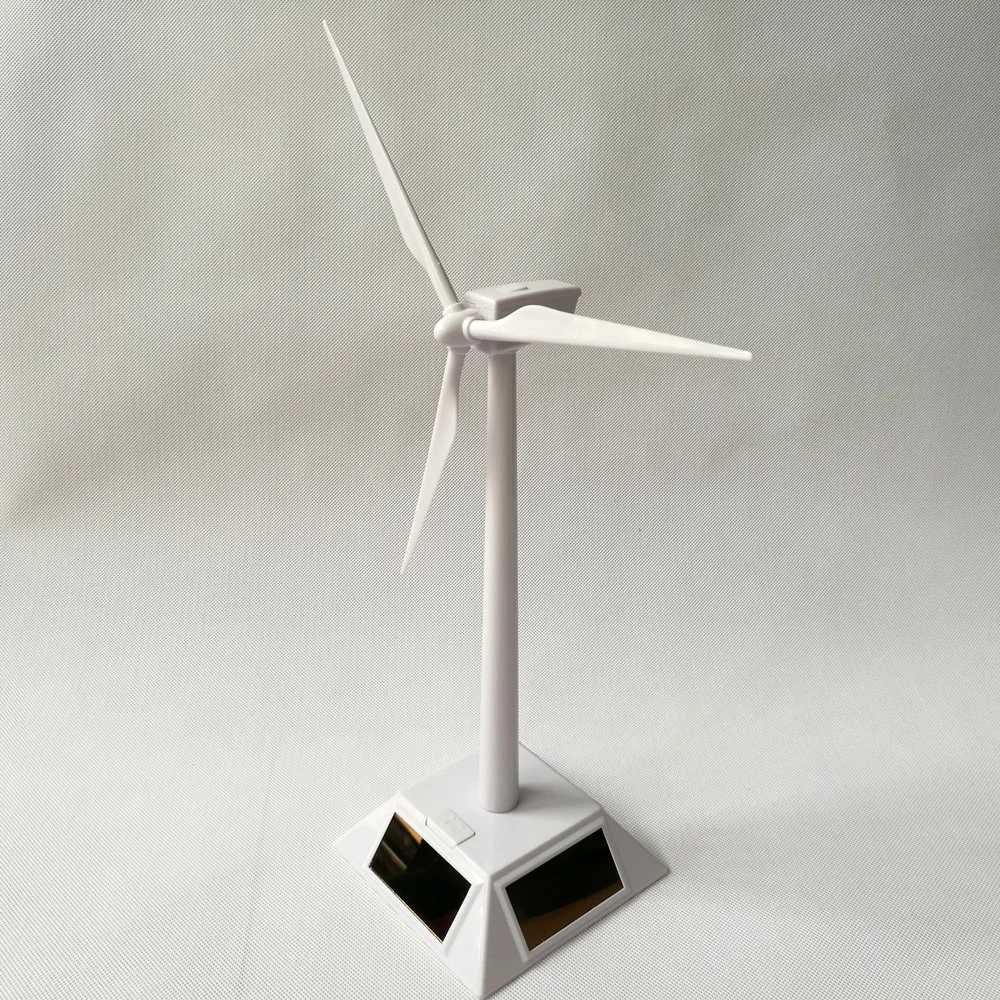 XiangXin Solar Windmill Suitable for Home Office Outdoor Creative And Exquisite Desktop Windmill Mini Solar Wind Turbine Toy
