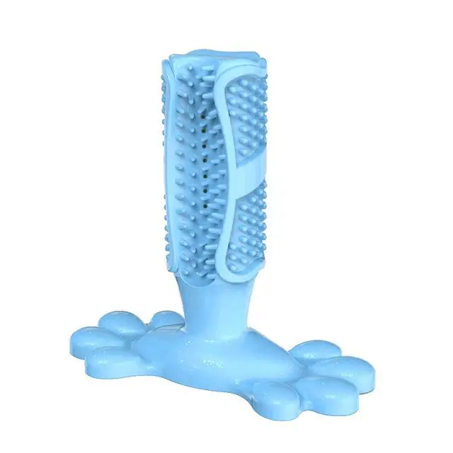 New blue Игрушка для собак, жевательные игрушки для собак, зубная щетка для домашних животных, молярная зубная Чистящая палочка для собак, щенков, стоматологический уход, товары для домашних собак - Цвет: New blue
