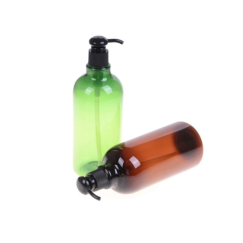 500ml Foam Pump Soap Dispenser Foaming Bottle Whipped Mousse Points Bottling Fine Shampoo Lotion Refillable Bottles 3 Colour