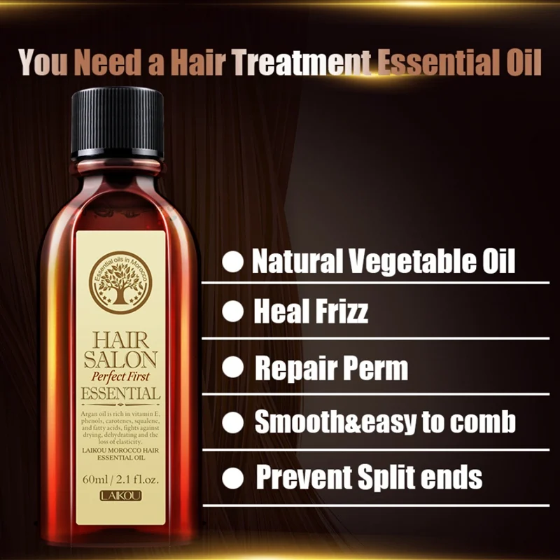 No Wash Hair Care Essential Oil Moisturizing Anti-drying Anti-fork Hair Nourishing Oil miracle hair treatment