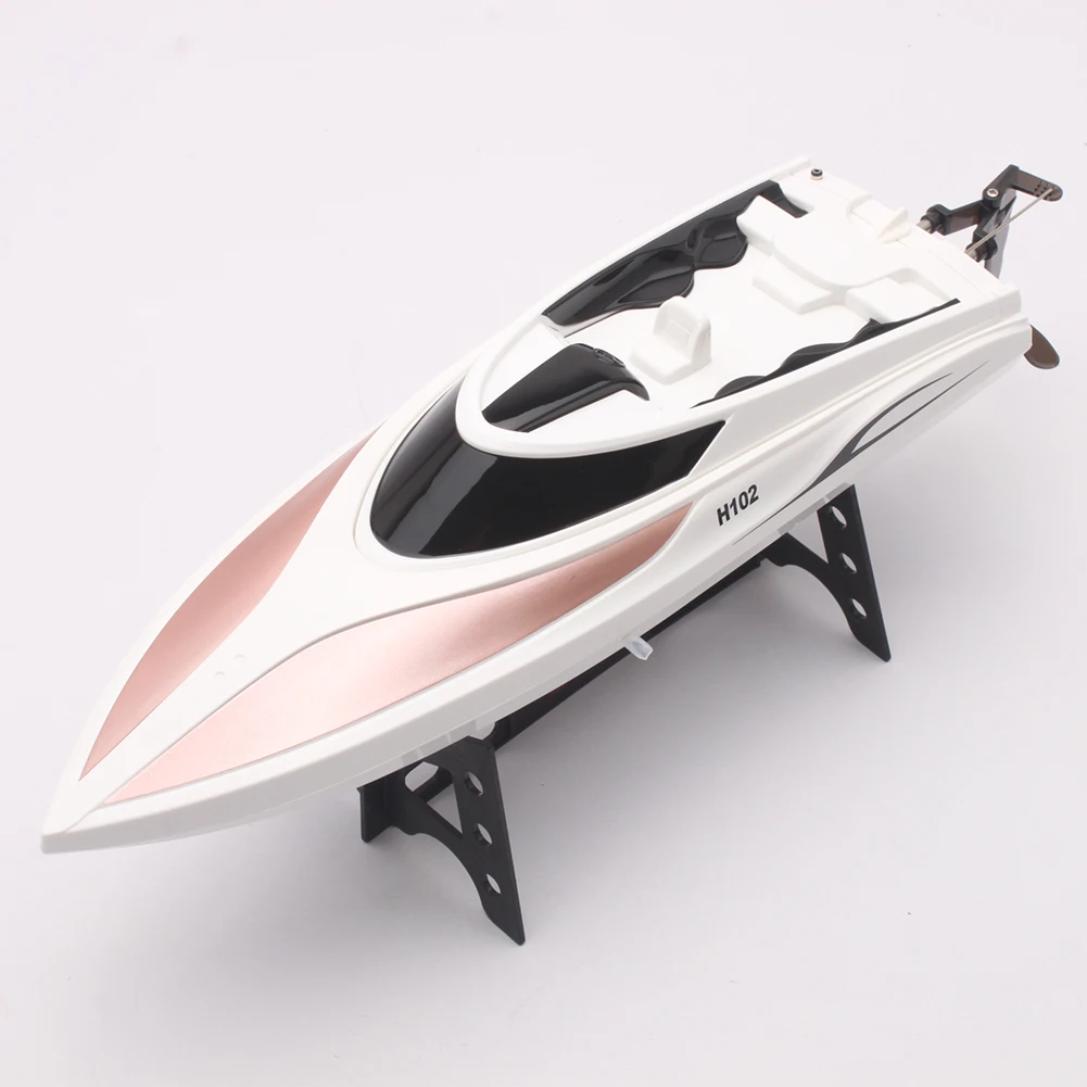 H100 2.4G 4CH 26km/h 180 Degree Electric Remote Conctol RC Racing Boat High Speed Rc Boat Speedboat Flipping Kids Outdoor Toys