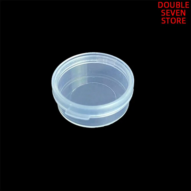 Small round plastic box mini plastic PP box round transparent