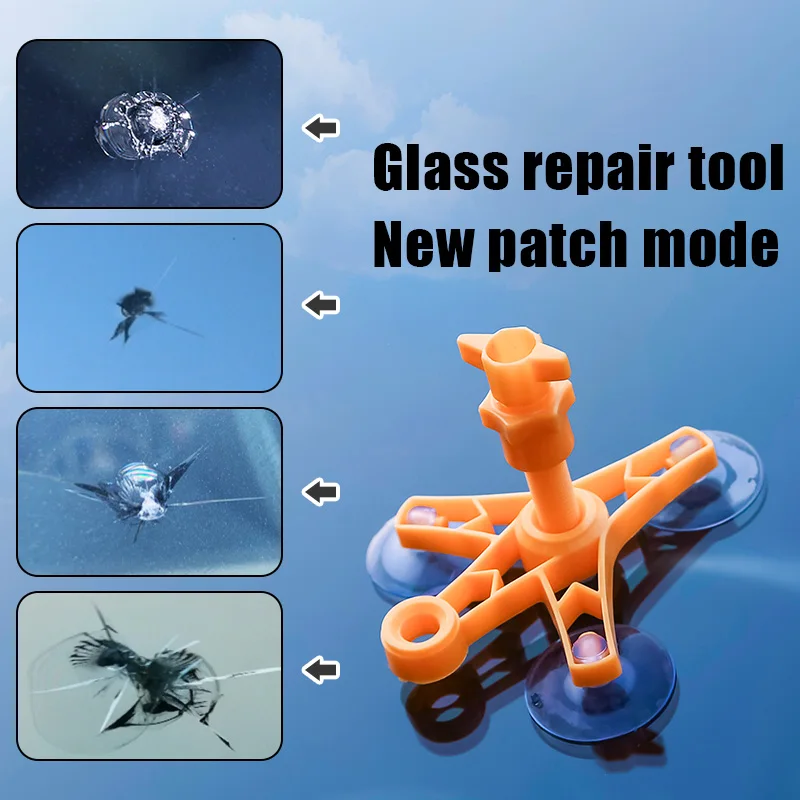 Windshield Repair Kit Quick Fix Car Windscreen Bullseye Rock Chip Crack