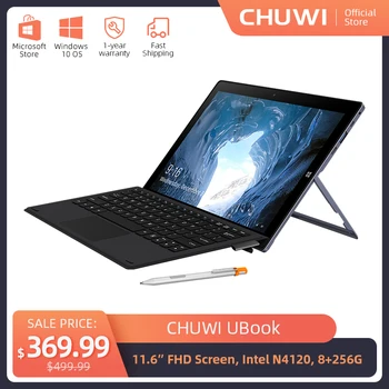 CHUWI UBook 11.6 Inch IPS Screen Tablet PC Intel Celeron N4120 Quad Core LPDDR4 8GB 256GB SSD Storage Windows 10 OS Tablet 2