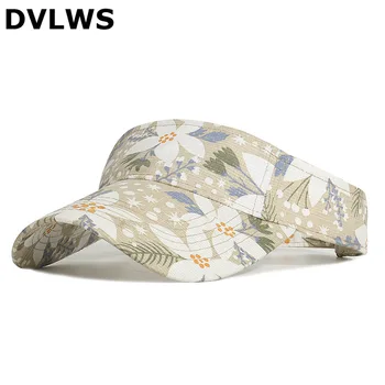

2020 New Summer Empty Top Cap Floral Printed Unisex Lover Outdoor Sports Hat Dropshipping Tropical style Printed Cap 6 Colors