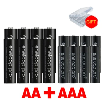

Panasonic 1.2V Ni-MH AA batterie Rechargeable and AAA Rechargeable Battery for flashlights remote controls toys battery