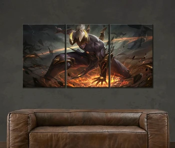 

Nightbringer Lee Sin Prestige Edition League of Legends HD Game Poster Painting Mural on Canvas for Home Wall Decor