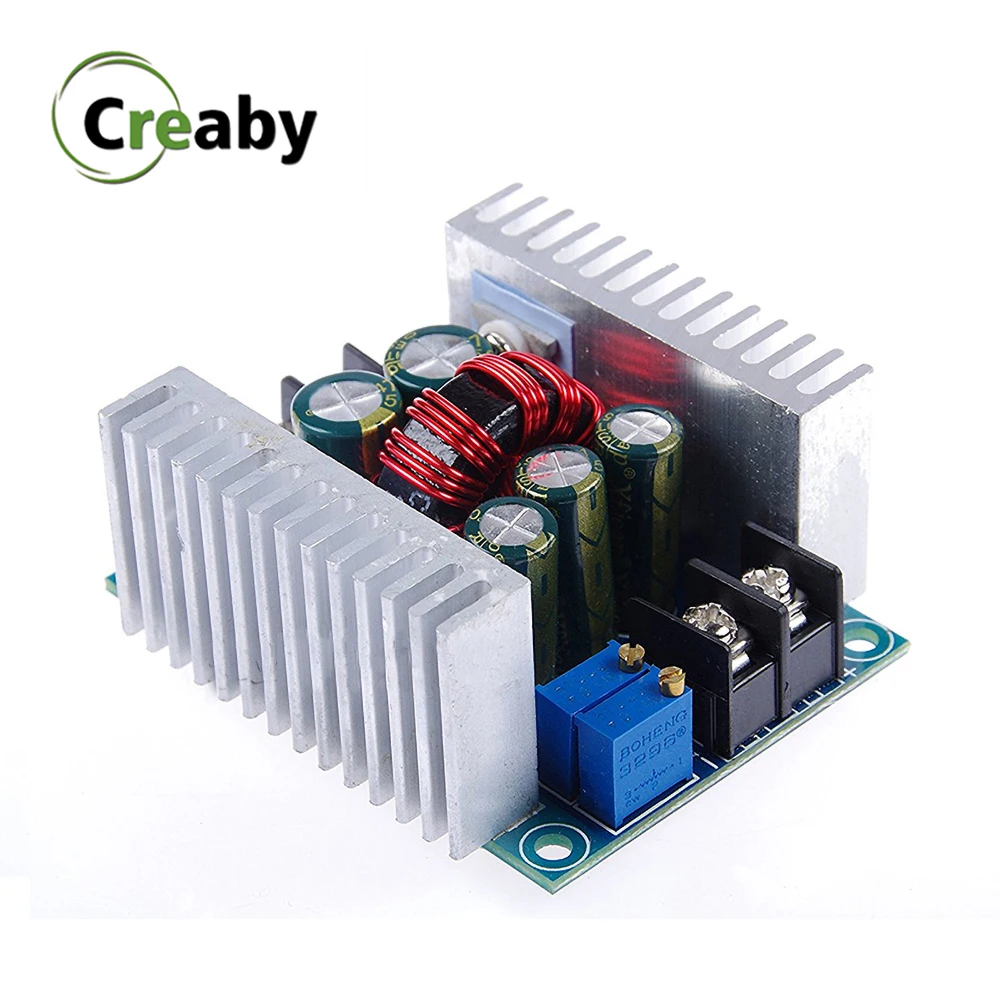 20A 300W DC Buck Module Constant Current Adjustable Step-Down Converter CC CV Power Module High Power High Quality