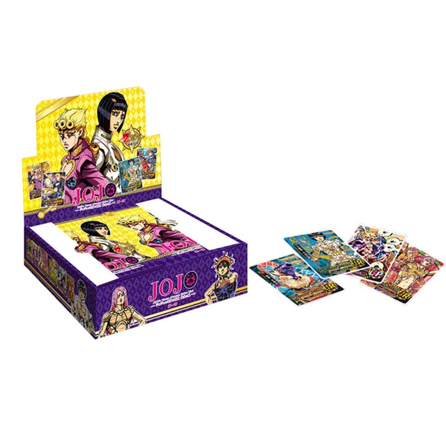 3/5Pcs Japanese Anime JoJo Bizarre Adventure jojo cards Characters Collection Cards hobby Game collectibles for Children Gifts 3