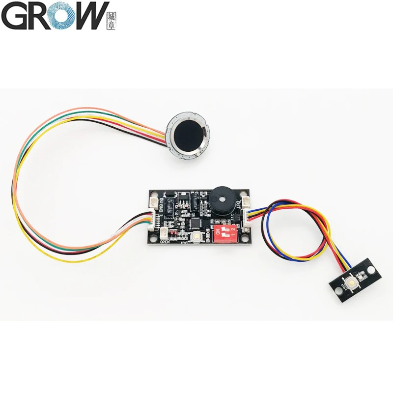 WACHSEN K200 3.3 + R502 Neue Multi funktion Fingerprint Tür Access Control board + R502 Fingerprint Modul|Fingerabdruck-Erkennungsgerät|Sicherheit und Schutz -