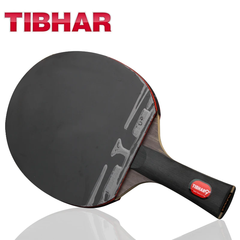 Raqueta De Ping Pong Profesional DHS 8 Star 8002 - 5 Madera + 2 Carbono Aryslate - Gomas Hurricane 3 Y 8