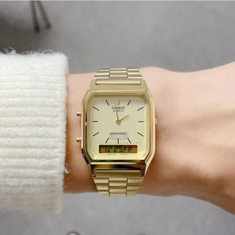 Jam Tangan Casio AQ 230GA 9D|Wanita Jam Tangan| - AliExpress