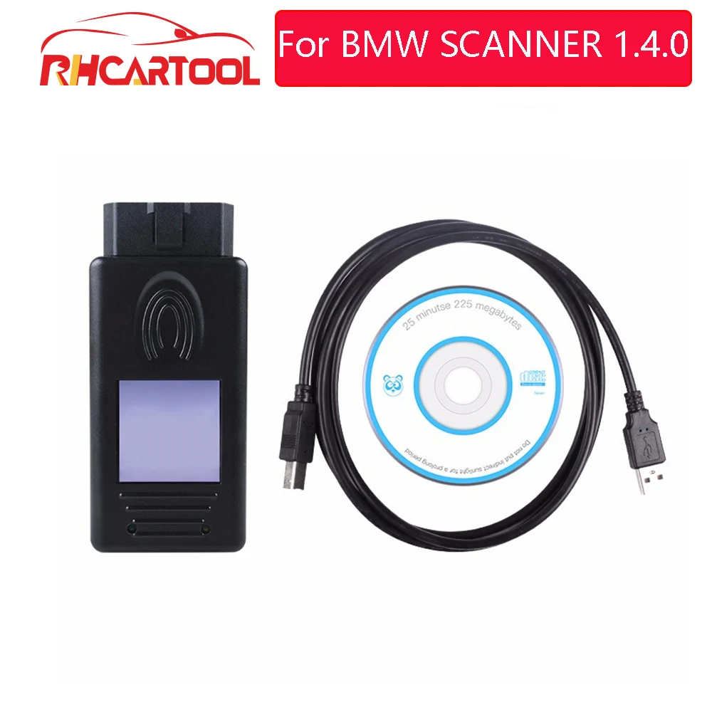 OBD2 диагностический инструмент для BMW Сканер 1.4.0 считыватель кодов 1,4 для старого BMW OBD2 разблокировка версии Диагностический Инструмент