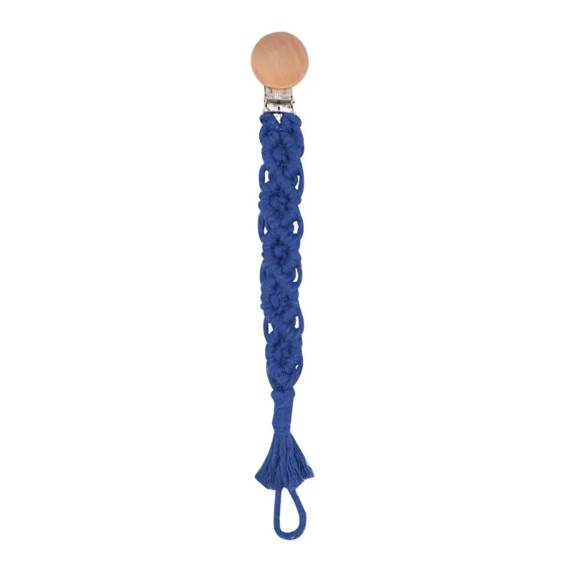 Blue Детская соска, зажимы для цепи, держатель для соски, анти-потеря, цепь для кормления, Прорезыватель зубов, пустышка, пустышка, ремень для соски - Цвет: Blue