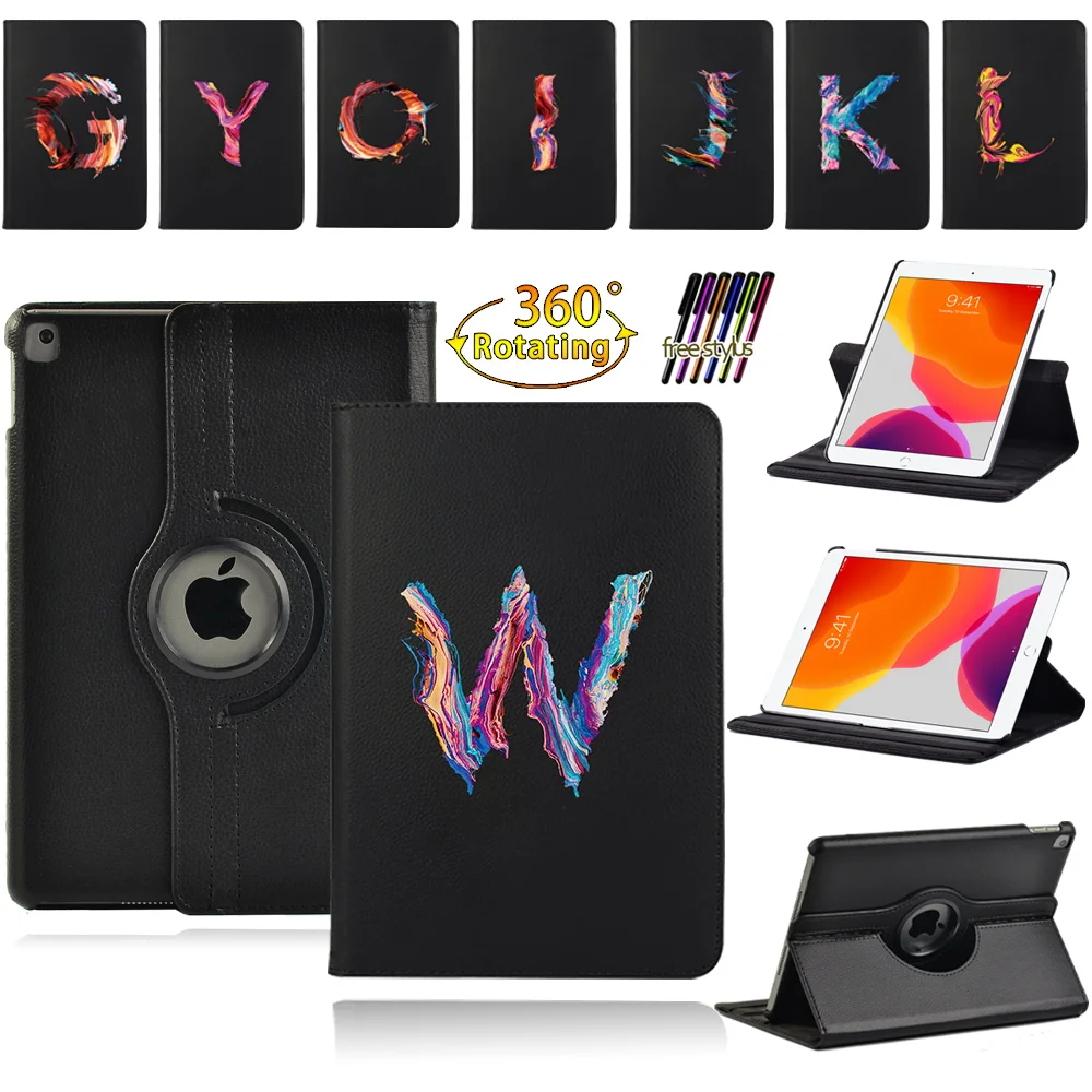 

For Apple Ipad Mini 4/5/ipad 2/3/4 360 Degrees Rotating Leather Stand Smart Tablet Cover for IPad 5/6/7/8th Protective Shell