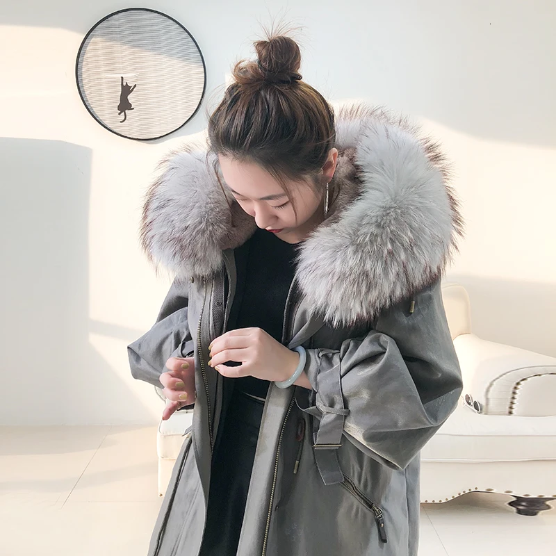 Winterjas Vrouwen 2020 Rex Konijn Bontjas Echt Bont Jas Vrouwen Koreaanse Warme Parka Voor Womens Kleding Manteau Femme YY827 Winterjas Vrouwen 2020 Rex Konijn Bontjas Echt Bont Jas Vrouwen Koreaanse Warme Parka Voor Womens Kleding Manteau Femme YY827