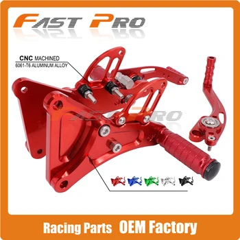 

Motorcycle Accessories CNC Adjustable Pedal Foot Pegs Footpeg Footrest Rear Set For Buell XB9S XB12S XB9R XB12R XB