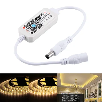 

Convenient Smart Wi-Fi Control remotely control for 5050 3528 LED Strip Lights Compatible with Alexa Google Assistant IFTTT