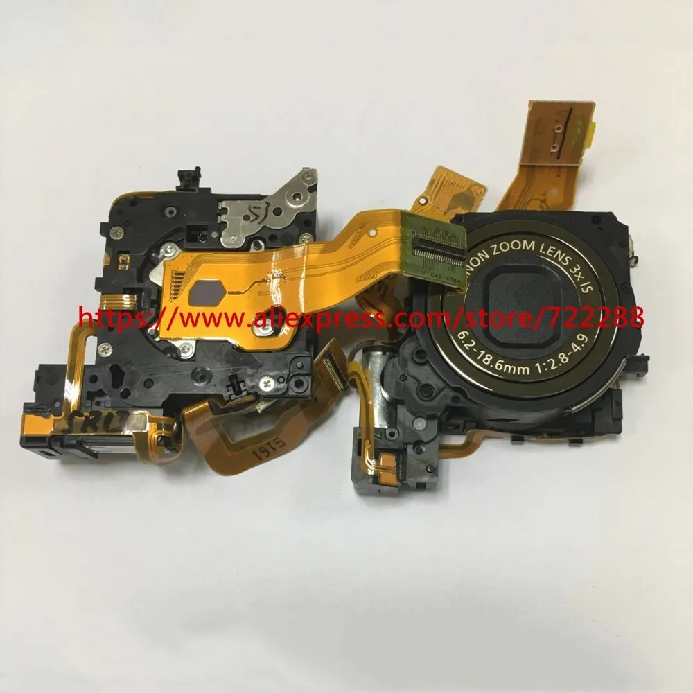 Новый оригинальный серебристый зум-объектив Ass'y для Canon IXUS85 IS SD770 с CCD-модулем
