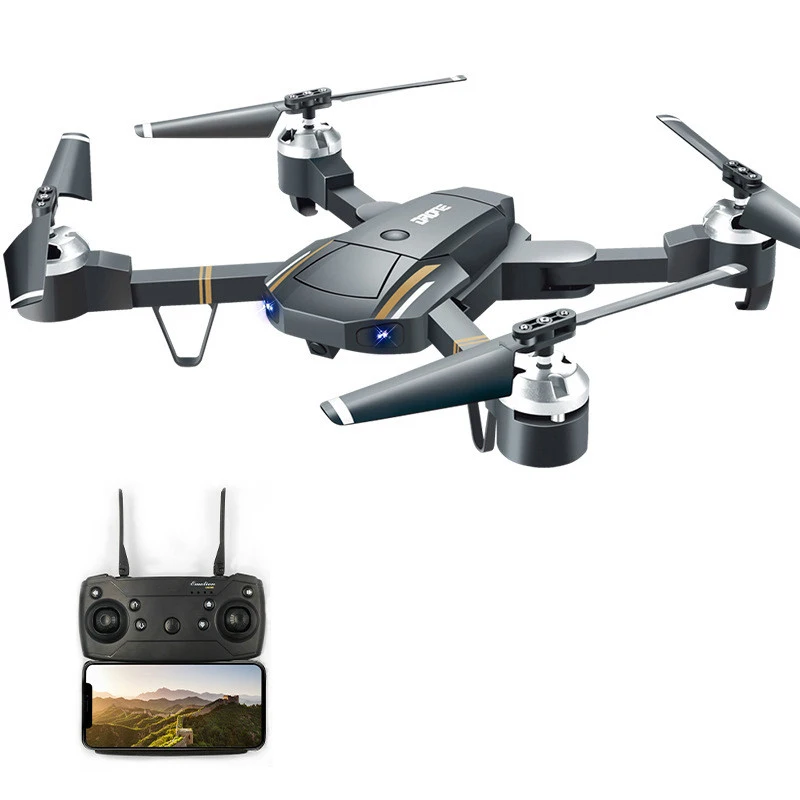 Global Drone Gw58 2,4G складной пульт дистанционного управления самолетом и камерой Hd Live Video Wifi Вертолет Fpv Автоспуск Rc пульт дистанционного управления - Цвет: 640p