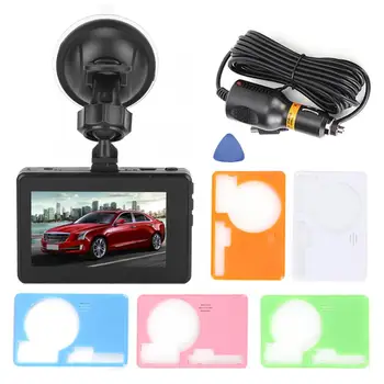 

3 inch Full HD 1080P Car Driving Recorder 140 DVR Camera Motion Detection Night Vision Support parking monitoring clear view