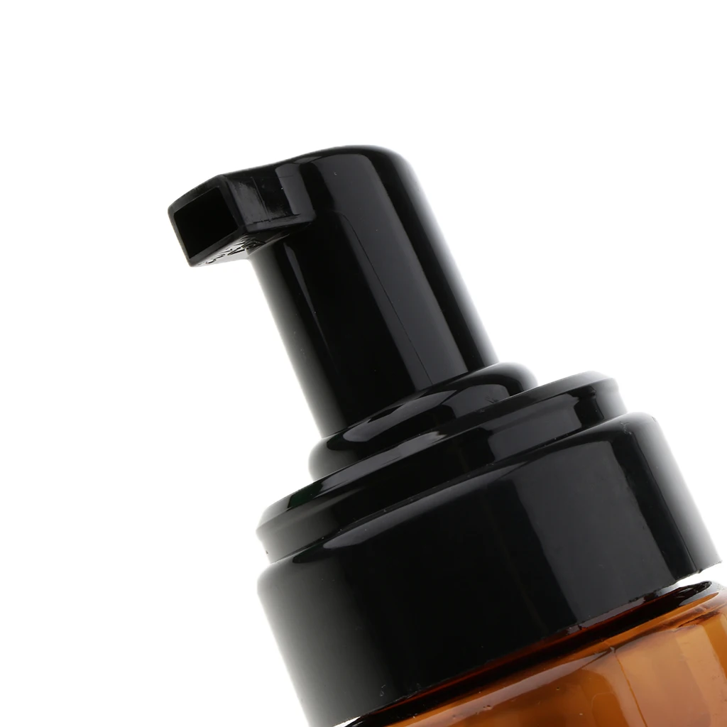 4Pcs Foaming Soap Dispenser, Plastic Refillable Foam Hand Pump Empty Bottles Container for Castile Liquid Soap , 150 ml/Pcs