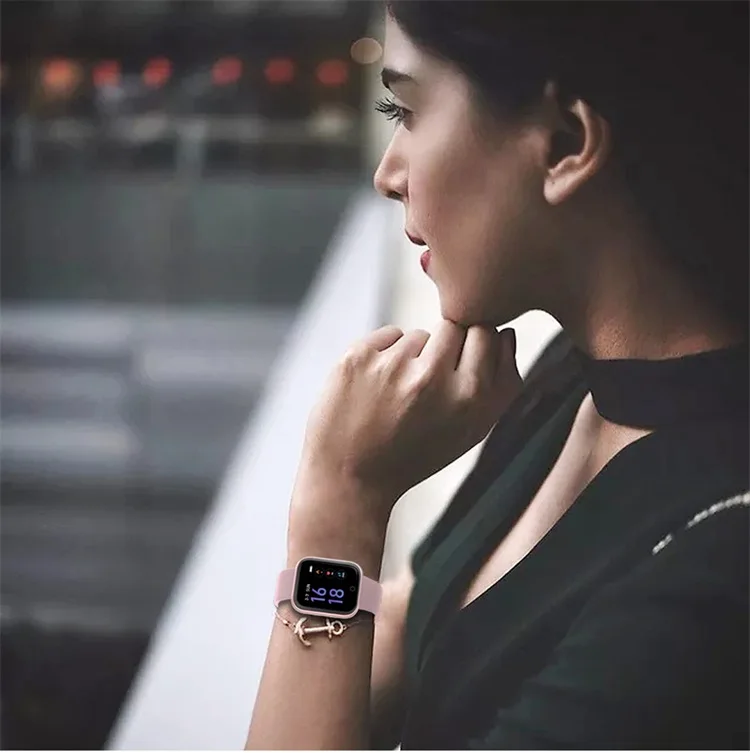 Q8 носимые устройства Smartwatch IP67 Водонепроницаемый Bluetooth Шагомер монитор сердечного ритма цветной дисплей Смарт-часы для Android/IOS