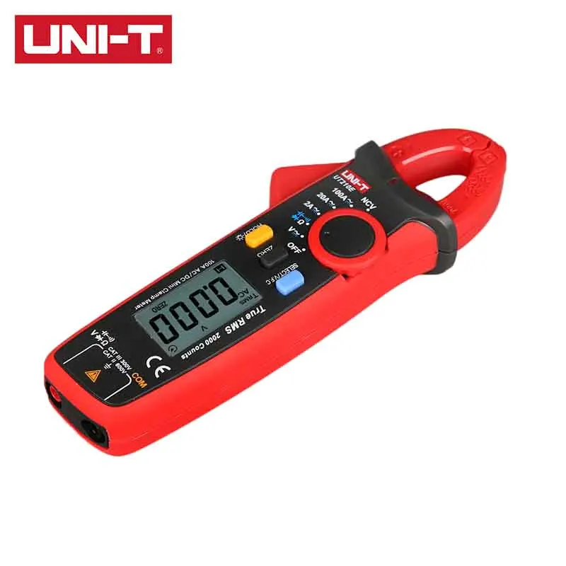 Цифровой зажим UNI T UT210E AC/DC True RMS NCV VFC Автоматический диапазон 2 3 раза в секунду