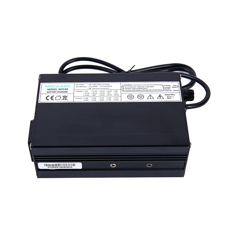 ESHION зарядное устройство для электромобиля для LiFePo4 батареи 14,6 V/6A, 29,2 V/4A, 43,8 V/2.5A, 58,4 V/2A автомобильное зарядное устройство
