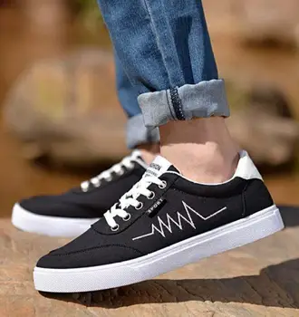 

2020 Spring Men Sneakers Men canvas Shoes Brand Fashion Male White Shoes tenis masculino adulto chaussure basket sports shoes