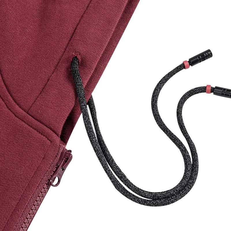  Men's Cotton Fleece Casual Zip Up Hooded Sweatshirts