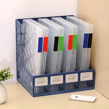 

A4 Transparent Storage Box Clear PP Plastic Document Paper Filling Case File Paper Tray Waterproof Storage Box Office Organizer