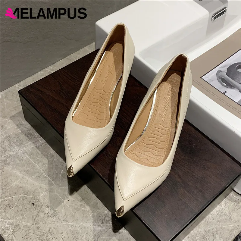 

Pointed French Girl High Heel Sexy Shallow Mouth High Heels Professional Shoes Black Beige Red PU Shoes Tacones De Mujer