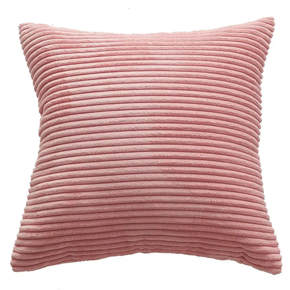 No Pillow Insert Синяя бархатная наволочка, наволочка, однотонный цвет, розовый, для дома, декоративная диванная, желтая наволочка, подушки для комнаты, счастливый год - Цвет: No Pillow Insert