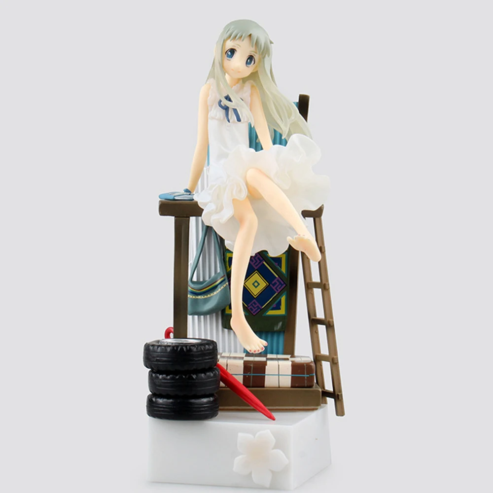 22 см Menma Huong Anohana Honma Meiko сексуальная фигурка для девочек японское аниме ПВХ фигурки
