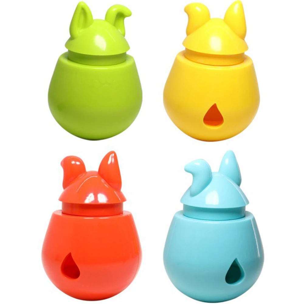 Fun Interactive Dog Cat Toy IQ Treat Ball Smarter Pet Toys Food Ball Food Dispenser For 1 Fun Interactive Dog Cat Toy IQ Treat Ball Smarter Pet Toys Food Ball Food Dispenser For 3