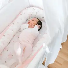 Горячая Новинка Хлопок американская детская матка с защитой от давления детская бионическая кровать переносная съемная и моющаяся кровать для новорожденных