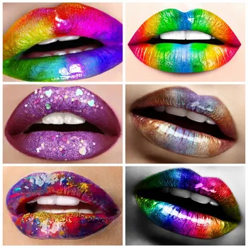 

Huacan Diamond Painting Full Square Lip Farmhouse Home Decor Mosaic Portrait Diamond Art Handmade Gift