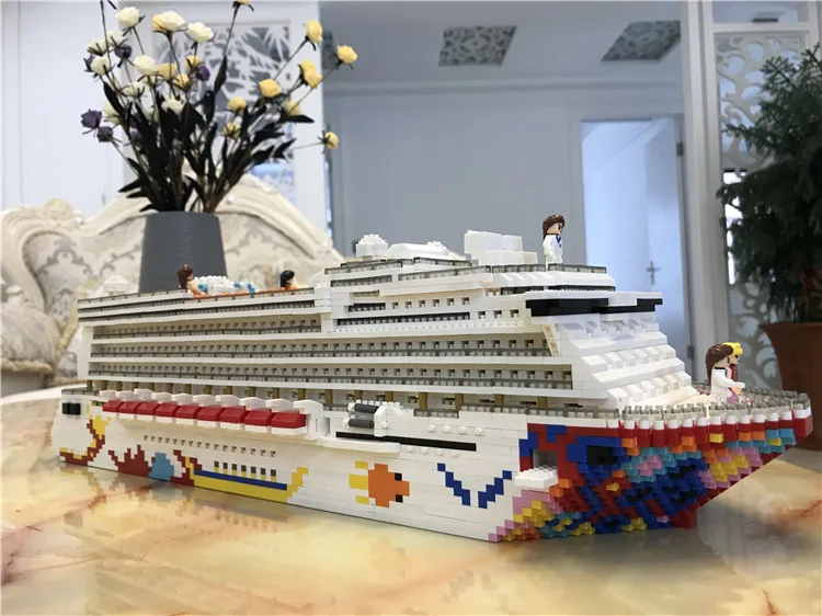 

4950 Micro No. Granule Xingmeng Diamond Small Cruise Educational Assembled Building Blocks Luxury Mainland China Unisex