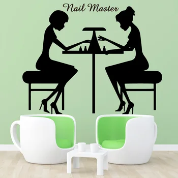 Preise Drop Verschiffen Schönheit Salon Wand Aufkleber Personalisierte Kreative Für Kinder Wohnzimmer Home Decor Hintergrund Wand Kunst Aufkleber