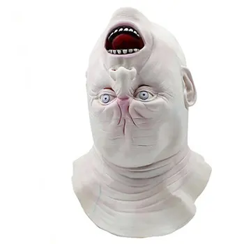 

Latex Horror Inverted Head Mask Halloween Cosplay Props Hood Mask Support Custom