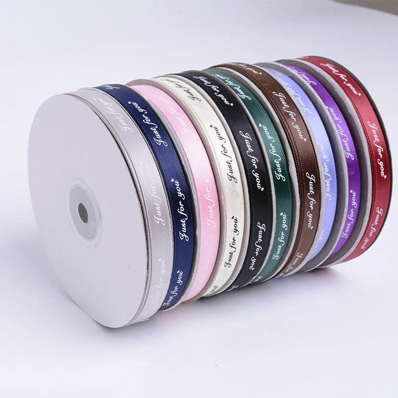50 ярдов 1 см grosgrain английская атласная лента швейная смещение для рукоделия ленты DIY для свадьбы автомобиль узел команда украшение невесты
