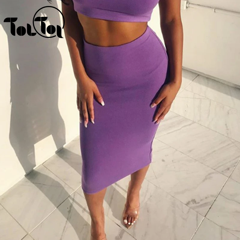 2 слоя высокой талии сексуальные юбки женская хлопоковая длинная юбка Офисная Женская однотонная облегающая юбка миди