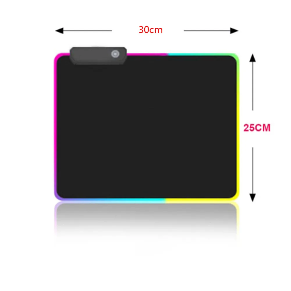 RGB Gaming Mouse Pad Large Mouse Pad Gamer LED Computer Mousepad at with Backlight Carpet For keyboard Desk