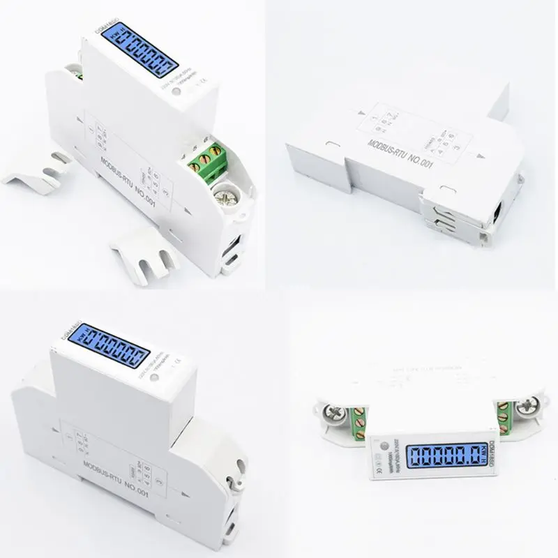 5(100A) Электрический однофазный Din-рейка RS485 Modbus-RTU измеритель мощности B85C |