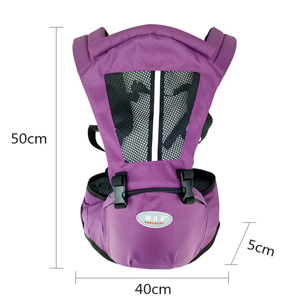 Infant Hip Seat Newborn Waist Hip Seat Wrap Belt Sling Backpack Front Back Chest Multifunction Breathable Carriers