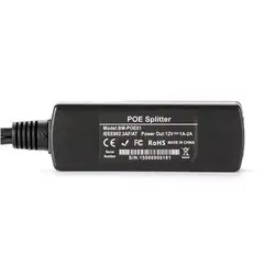 Новый нестандартный 24V POE Segregator 24V to 12V2A Трансмиссия 100M сплиттер низкого потребления 999