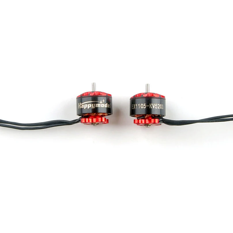4 шт. EX1105 1105 5200KV 3-4S бесщеточный двигатель микро мини 1,5 мм вал с 4 парой 3025 пропеллеров комбо для зубочисток/веток здания