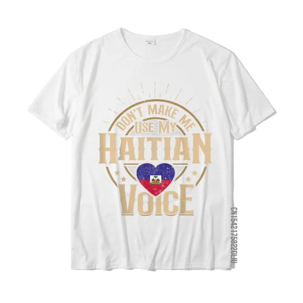 Classic Young Tees Normal Street T Shirt Cotton Short Sleeve cosie Tops T Shirt Round Collar Top Quality Haitian Shirt Funny Quote Joke T-Shirt__34705 white