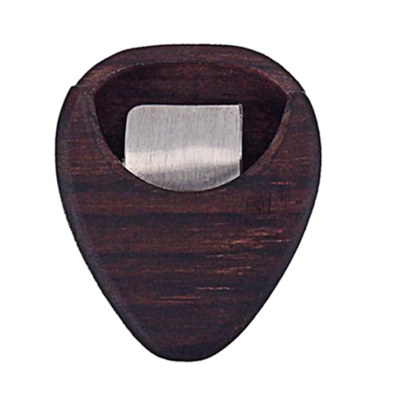 

Guitar Pick Box Portable Rose Wood Guitar Pick Storage Musical Instrument Accessories for String Instrument